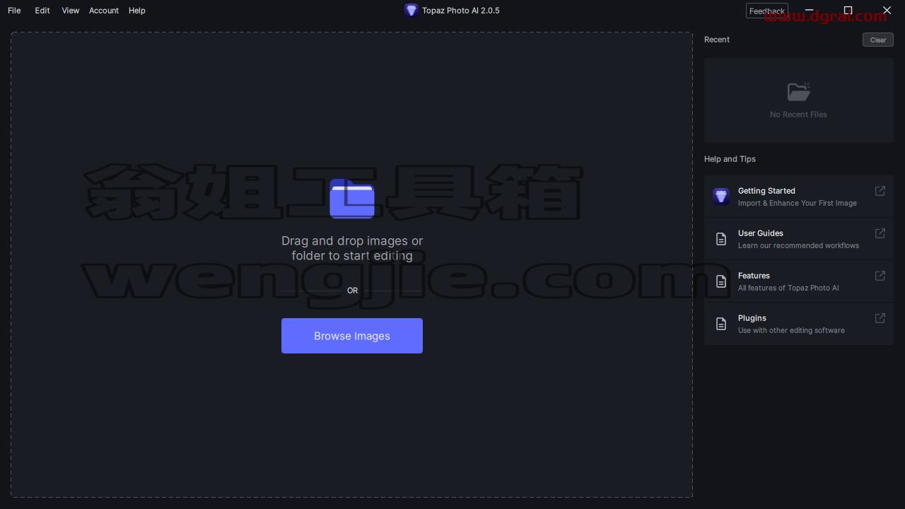 【人工智能图片降噪软件】Topaz Photo AI v2.0.5 英文学习绿色便携版 (去升级集成全部离线模型完整版)