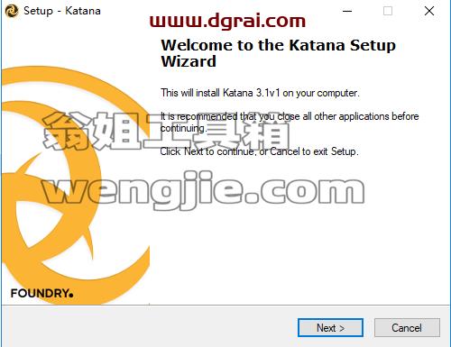 The Foundry Katana 3.1v1【3D渲染工具】安装教程