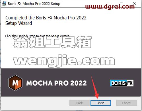 Mocha Pro 2022 安装教程【Mocha2022】英文版下载