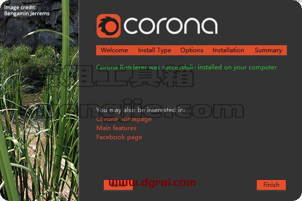 Corona Renderer5.2 for 3dmax2013-2021中文学习版安装图文教程、学习注册方法