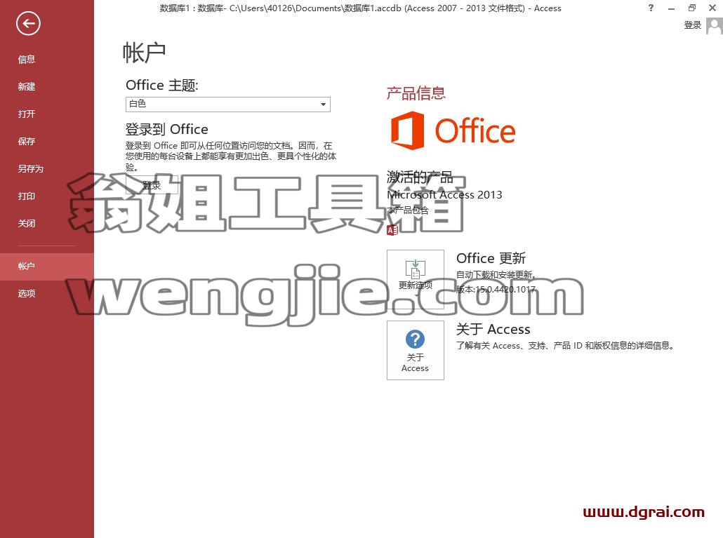 Access 2013官方原版镜像文件下载与安装教程