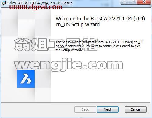 BricsCAD 21【2D/3D建模软件】英文版下载与安装教程