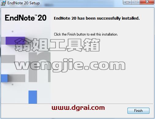 EndNote 20【文献管理软件】安装教程
