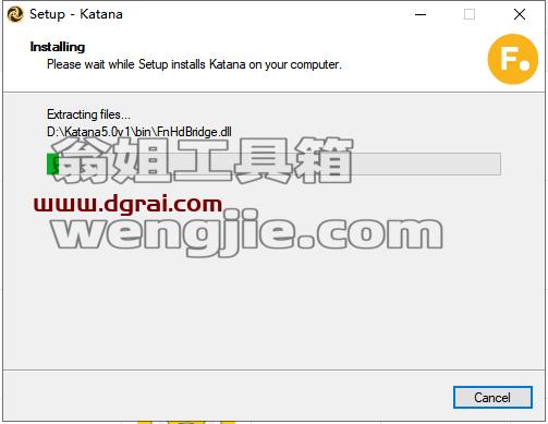 The Foundry Katana安装教程步骤