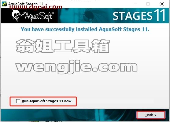 AquaSoft Stages安装教程步骤