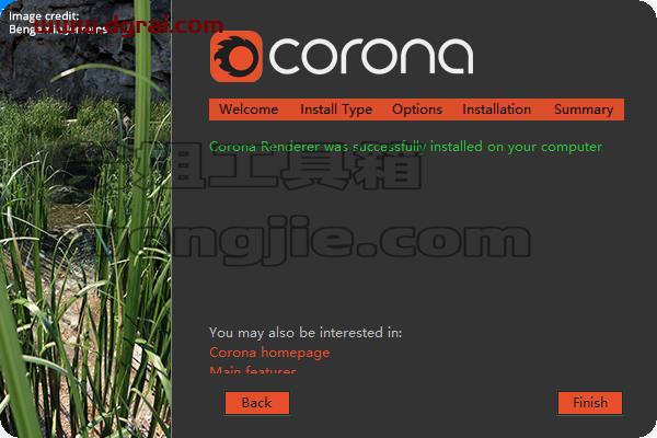 corona渲染器 6.1 for 3dmax14-21汉化学习版下载安装图文教程、学习注册方法