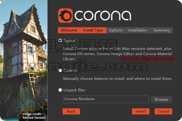 Corona渲染器 7.1 for 3ds Max2014-2022【CR汉化版】安装教程