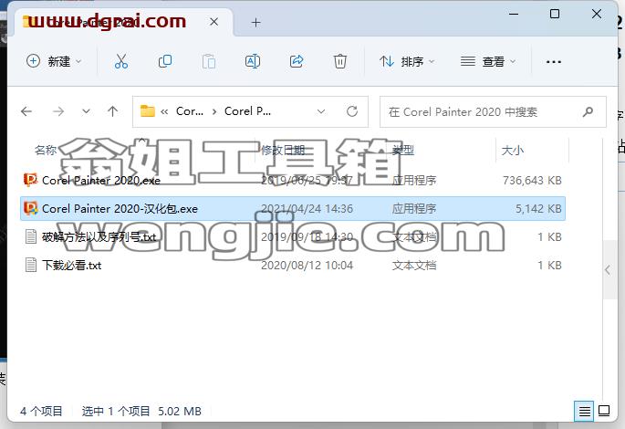 Corel Painter 2020安装教程