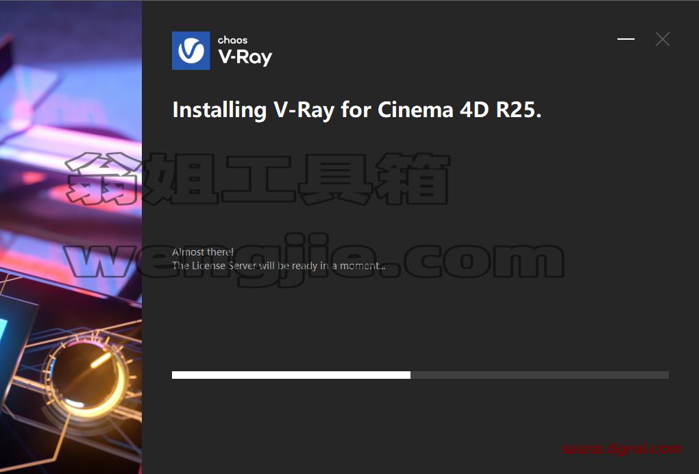 VRay 5.2 for C4DR20/S22/R23/S24/r25【汉化版】安装教程