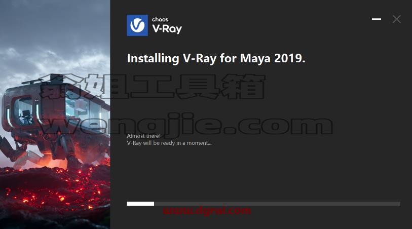 VRay 6.0 for Maya 2019-2023下载与安装教程
