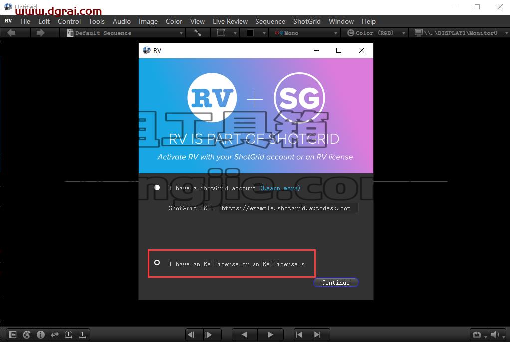 Autodesk Shotgun RV 2022【Shotgrid RV 2022视频后期处理软件】安装教程