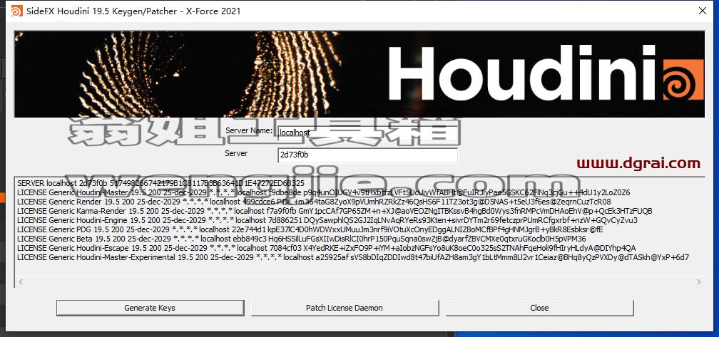 SideFX Houdini FX v19.5【3D建模物理特效软件附安装教程】安装包下载