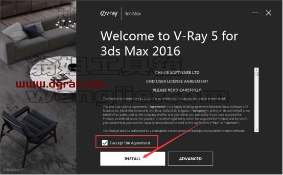 VRay5.0【VR5.0渲染器】VRay for 3dmax2016安装教程