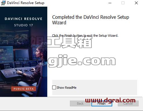 DaVinci Resolve达芬奇 17.0安装教程