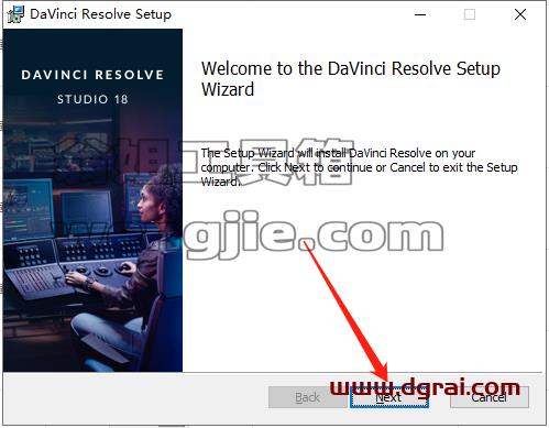 DaVinci Resolve达芬奇 v18.1.3安装教程