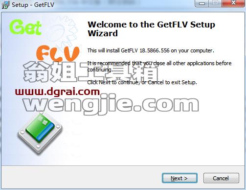 GetFLV v18.5866.556【FLV视频下载转换器】下载与安装教程