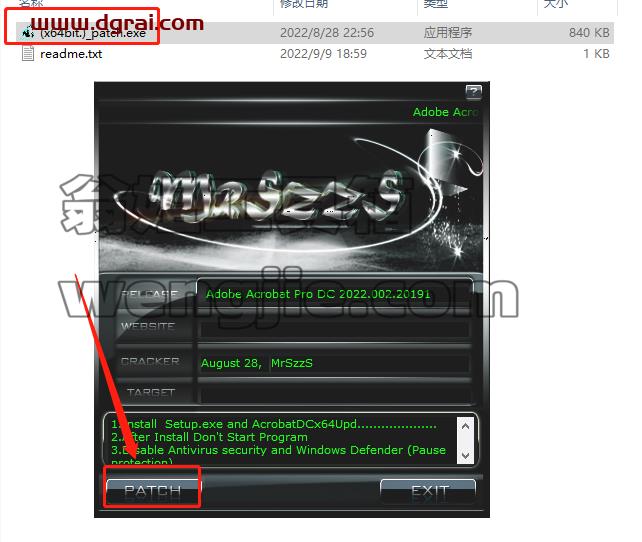 Adobe Acrobat DC v2022.002.20212安装教程