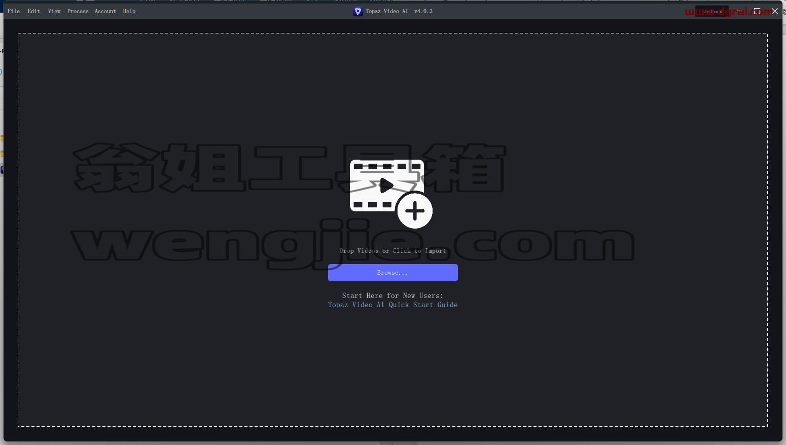 Topaz Video AI v4.0.3英文绿色便携版【人工智能视频增强软件】视频修复软件