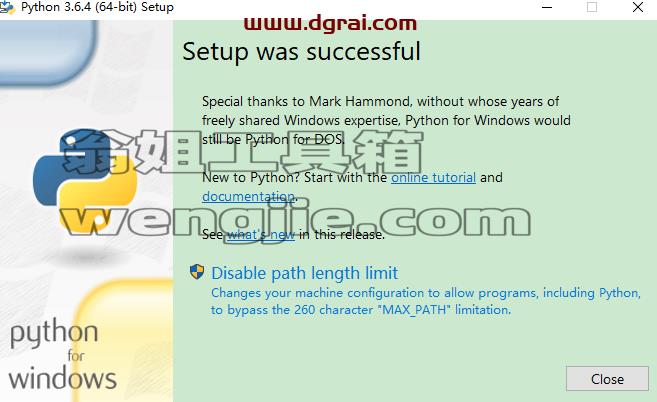 Python3.6.4安装教程