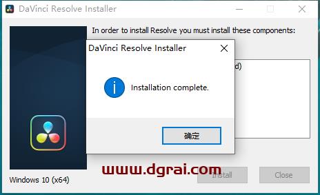 DaVinci Resolve v18.5.1达芬奇调色中文学习版安装图文教程、学习注册方法