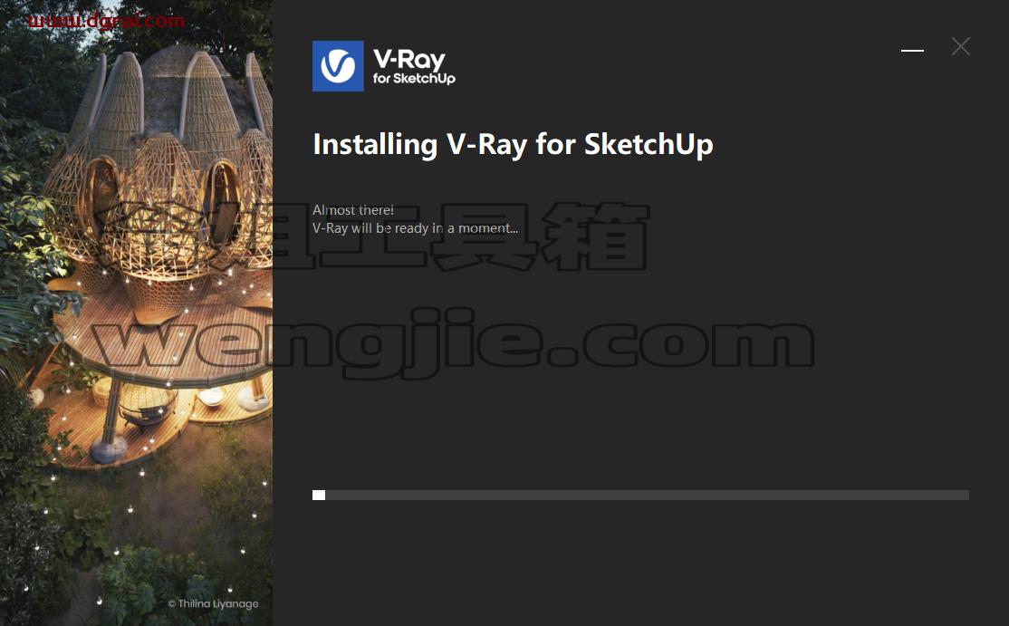VRay 6.00.02 for SketchUp【支持su2019-2023】汉化版安装教程