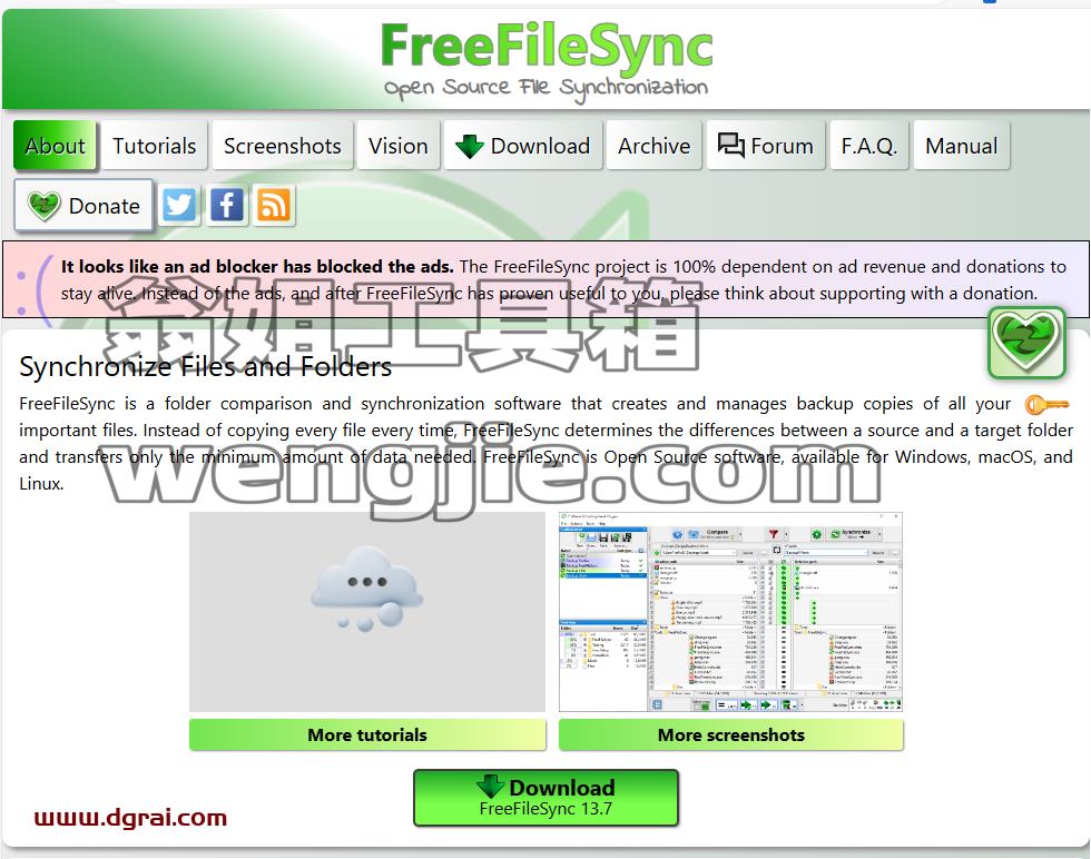FreeFileSync--一款开源的文件比较和同步工具