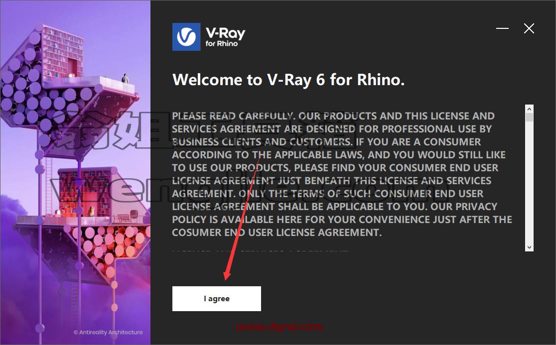 【犀牛最新版VR渲染器下载】VRay 6.00.03 for Rhino 6-8英文版下载附安装教程