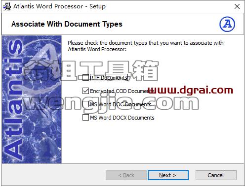 Atlantis word processor v3.2安装教程