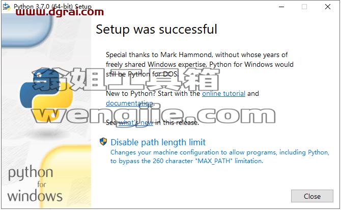 Python 3.7.0安装教程