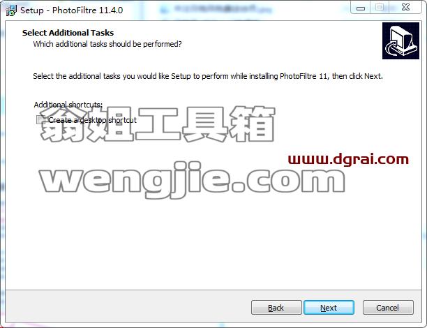 photofiltre studio v11.4.0【图像编辑软件】英文学习版安装图文教程、学习注册方法