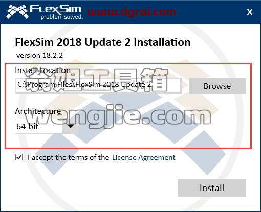 Flexsim 2018【仿真建模软件】简体中文版安装教程