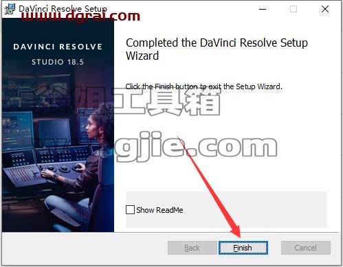 DaVinci Resolve v18.5.1达芬奇调色中文学习版安装图文教程、学习注册方法