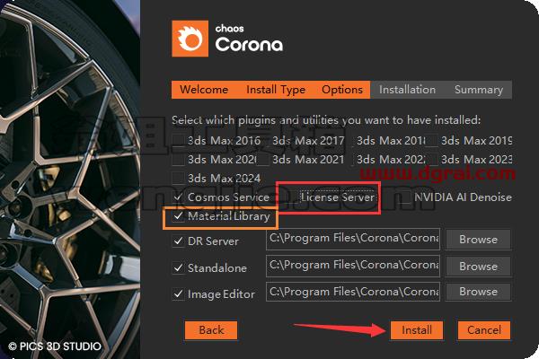 Corona for 3dmax安装教程步骤