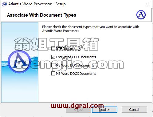 Atlantis word processor v4.2安装教程