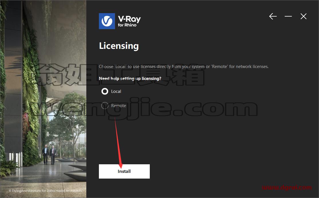 【犀牛最新版VR渲染器下载】VRay 6.00.03 for Rhino 6-8英文版下载附安装教程