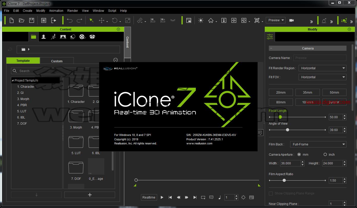 Reallusion iClone 7.41安装教程