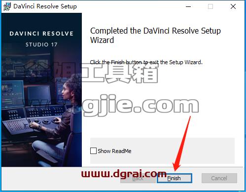 DaVinci Resolve达芬奇 17.4.6安装教程