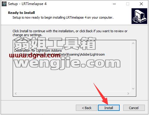 LRTimelapse v4.5.1【延时摄影制作软件】英文版安装教程