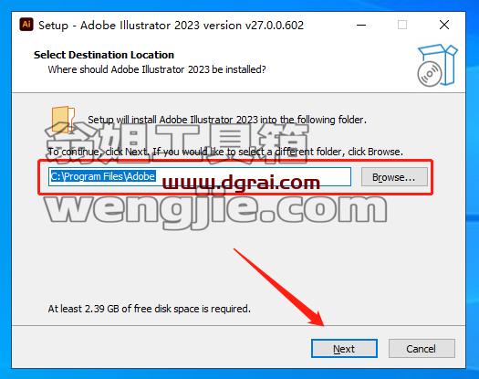 Adobe Illustrator2023 v27.0.0.602安装教程