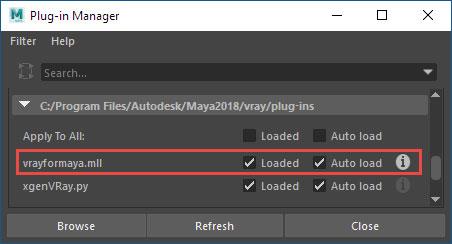 VRay5.1 Next for Maya2018/2019/2020/2022 安装教程