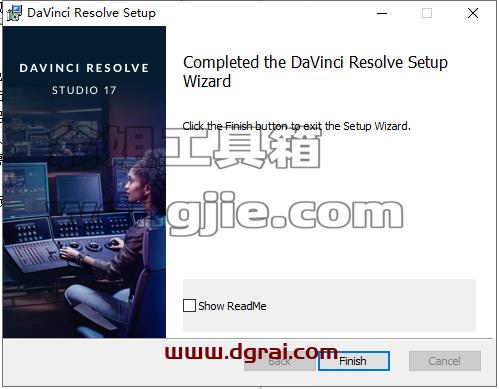 DaVinci Resolve达芬奇 17.3安装教程