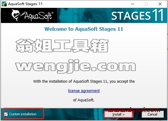 AquaSoft Stages安装教程步骤