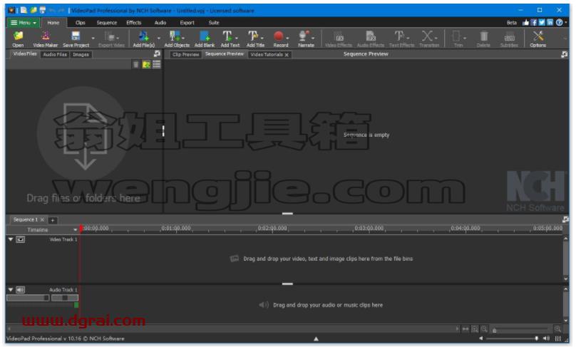 VideoPad Video Editor v7.34安装教程【VideoPad 7.34】汉化版下载