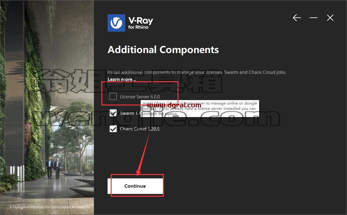 【犀牛最新版VR渲染器下载】VRay 6.00.03 for Rhino 6-8英文版下载附安装教程
