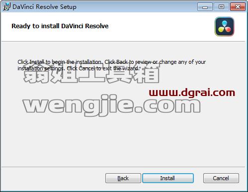 DaVinci Resolve达芬奇 17.4安装教程