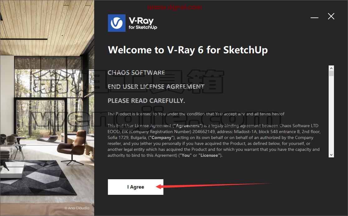 VRay 6.00.02 for SketchUp【支持su2019-2023】汉化版安装教程