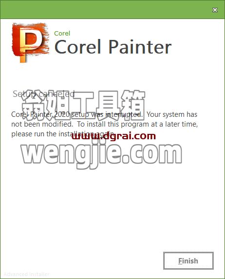 Corel Painter 2020安装教程