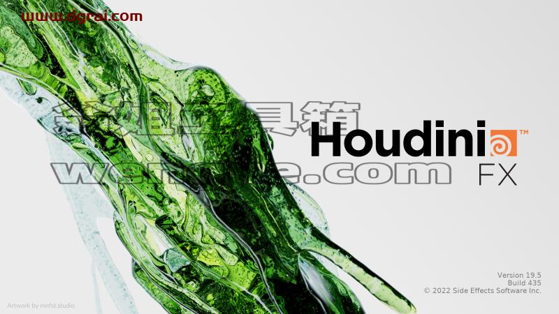 SideFX Houdini FX v19.5【3D建模物理特效软件附安装教程】安装包下载