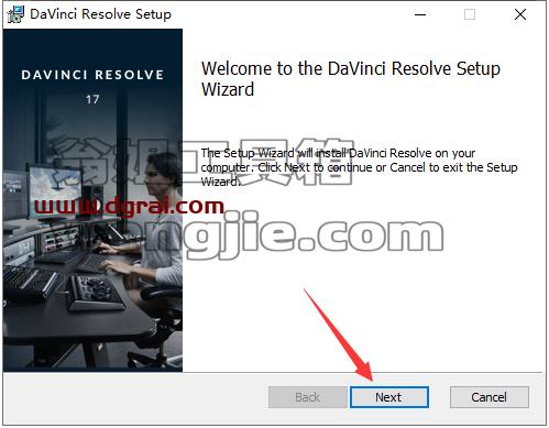 DaVinci Resolve达芬奇 17.4.4安装教程