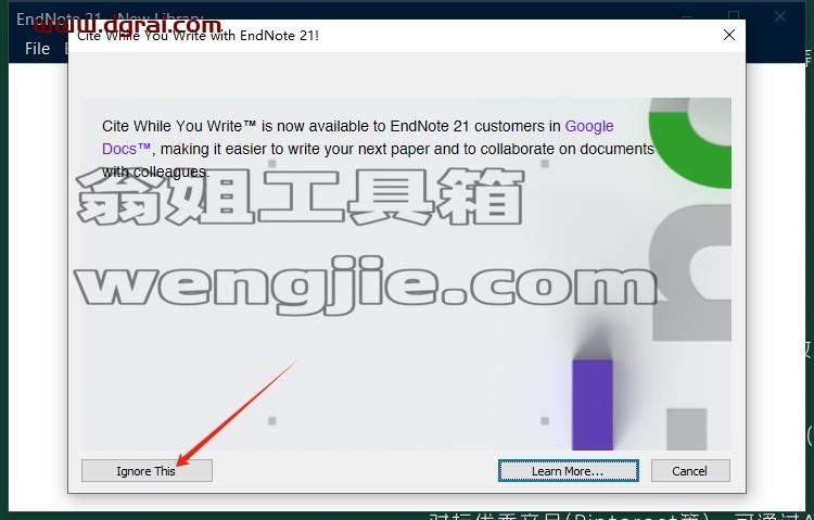 Endnote安装教程步骤